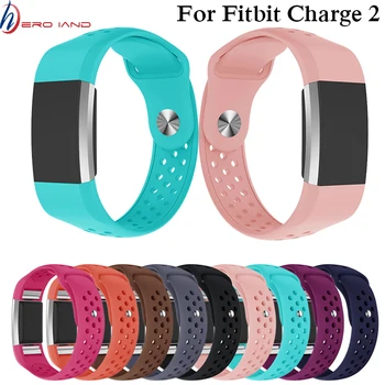 

Watch Band for Fitbit Charge 2 Sport Silicone Band wrist Strap For Fitbit Charge 2 Bracelet Smart Wristband Smart Accessories