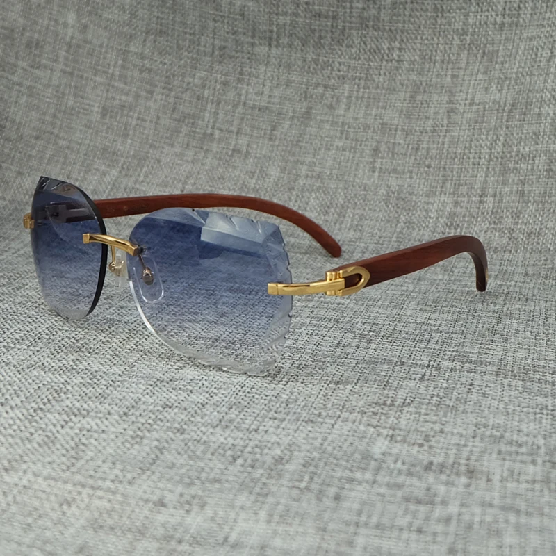 Carter Gläser Lady Gold Neue Sonnenbrille Brillen Stilvolle Glas Blue Männer Elegante Großhandel Sun Luxus Gradient Party Holz Designer Freizeit Dekoration t7wTOO
