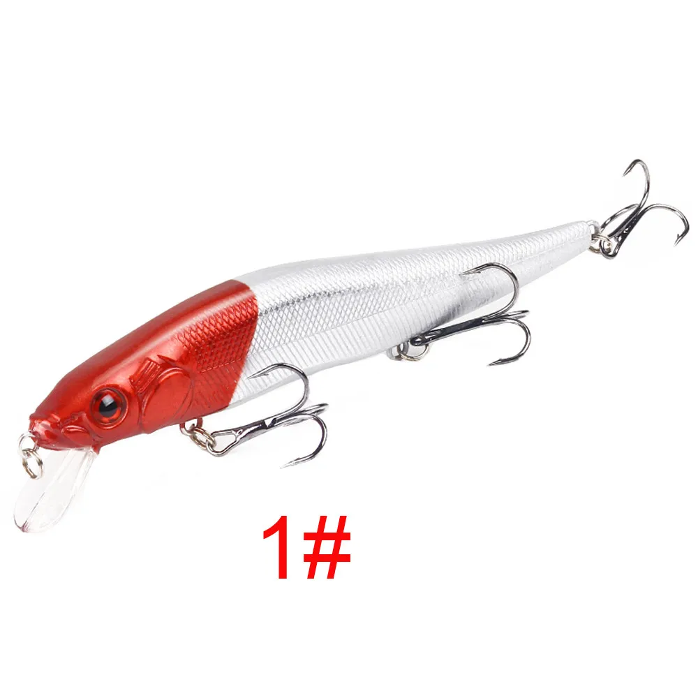 

14cm Fishing Lures Artificial Baits MultiColors Lake River Fish Deep Sea Fishing Trout Tackle Fishing Accessories 4A