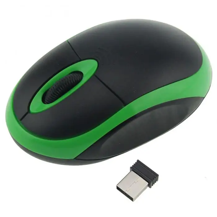 Новая мода 2,4 г беспроводная мышь Мини Беспроводная оптическая мышь для компьютера ноутбука QJY99