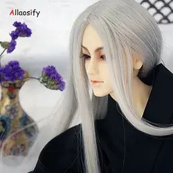 Allaosify парик bjd/SD как кукольный блок длинные прямые 1/6 1/4 1/3 высокое температура куклы Искусственные парики bjd волос