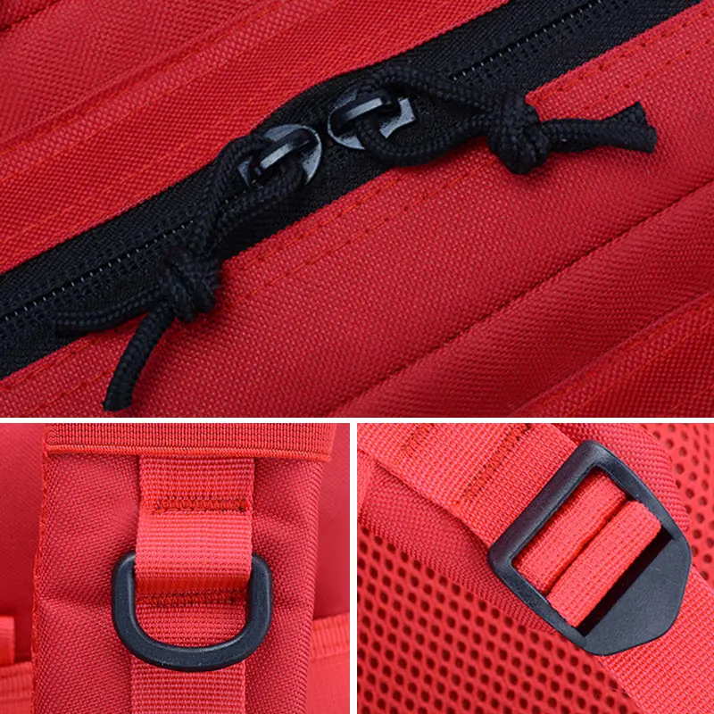 45L Large Capacity Military Backpack Tactical Rucksack Men Camping Bag for Travel Mountaineering Hi