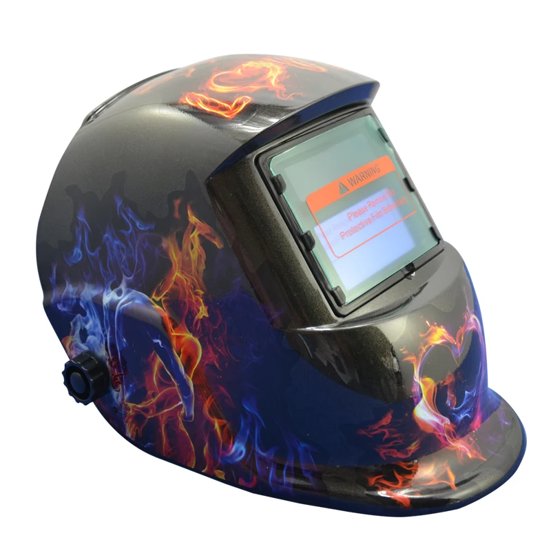 automático capacete de soldagem marca crânio solda