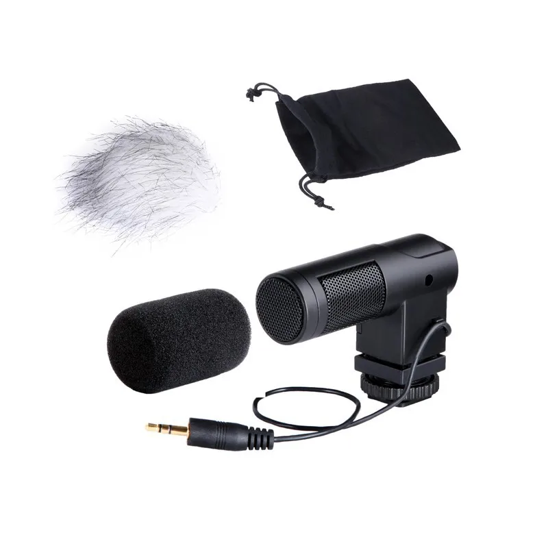 

BOYA BY-V01 Stereo X/Y Condenser Microphone / Mic for Canon Nikon Pentax Sony ECM-ALST1 Free Shipping