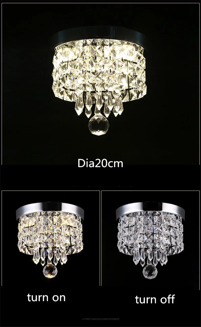 Anclar-luminária de Teto Luminária para Teto em Forma de Cristal Moderna 110v-220v 5 Cheap Luzes de teto