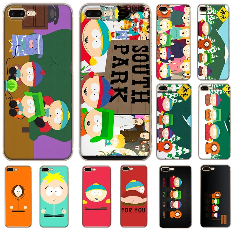

Phone Case South Park For iPhone 5 5s Se 6 6s 7 8 Plus 6P 7P 8P X XR XS Max Cover