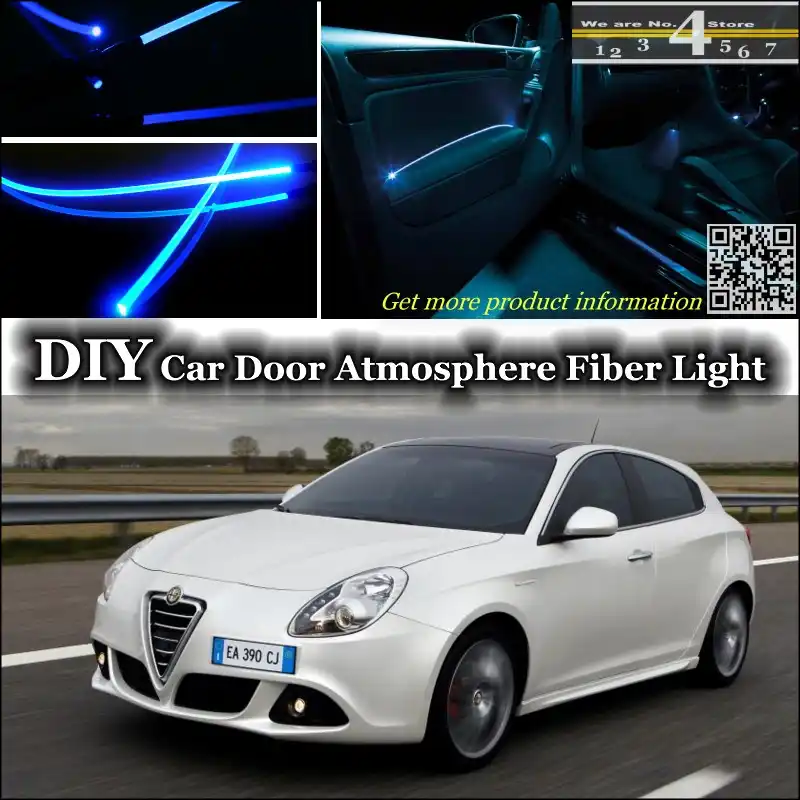 For Alfa Romeo Giulietta 940 Ar Interior Ambient Light Tuning Atmosphere Fiber Optic Band Lights Door Panel Illumination Refit Refitting Aliexpress