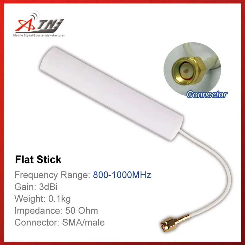 New sale   ATNJ 800-1000mhz Outdoor Flat Stick Ant...