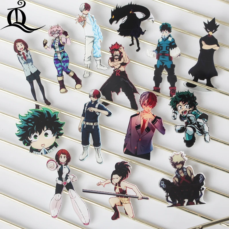 

1PCS Mix My Hero Academia Cartoon Icons on The Pin Kawaii Icon Badge Bacges on Backpack Badges for Clothing Acrylic Badges Z57