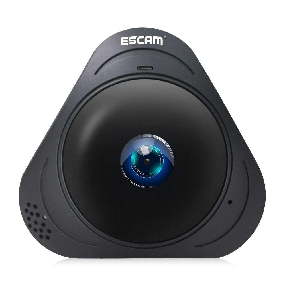 ESCAM Q8 HD 960P IP камера 360 градусов панорамный монитор WiFi рыбий глаз ИК Инфракрасная VR