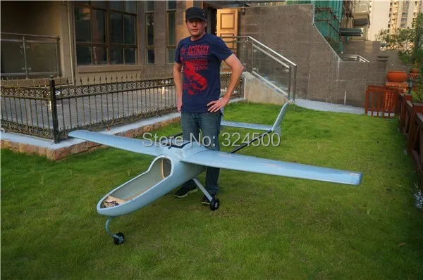 Mugin 3m UAV самолет T H tail с силовым комбинированным газовым двигателем ARF модель