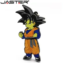 JASTER Dragon Ball USB флэш-накопитель Goku стиль флешки 16 ГБ 32 ГБ 64 Гб милые флешки мультяшная карта памяти usb-накопитель creativo