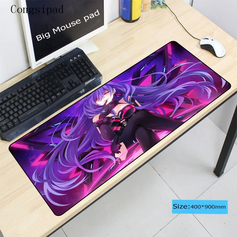 Congsipad Art Online Аниме большой коврик для мыши геймер Блокировка края клавиатуры