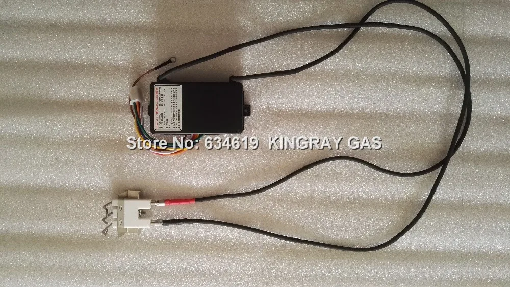 220-240V Gas Ignition Control Unit With Sparking Ignitor&Solenoid Valve, Pulse Black Box Auto Gas Lighter Module For Oven gas ignition control unit