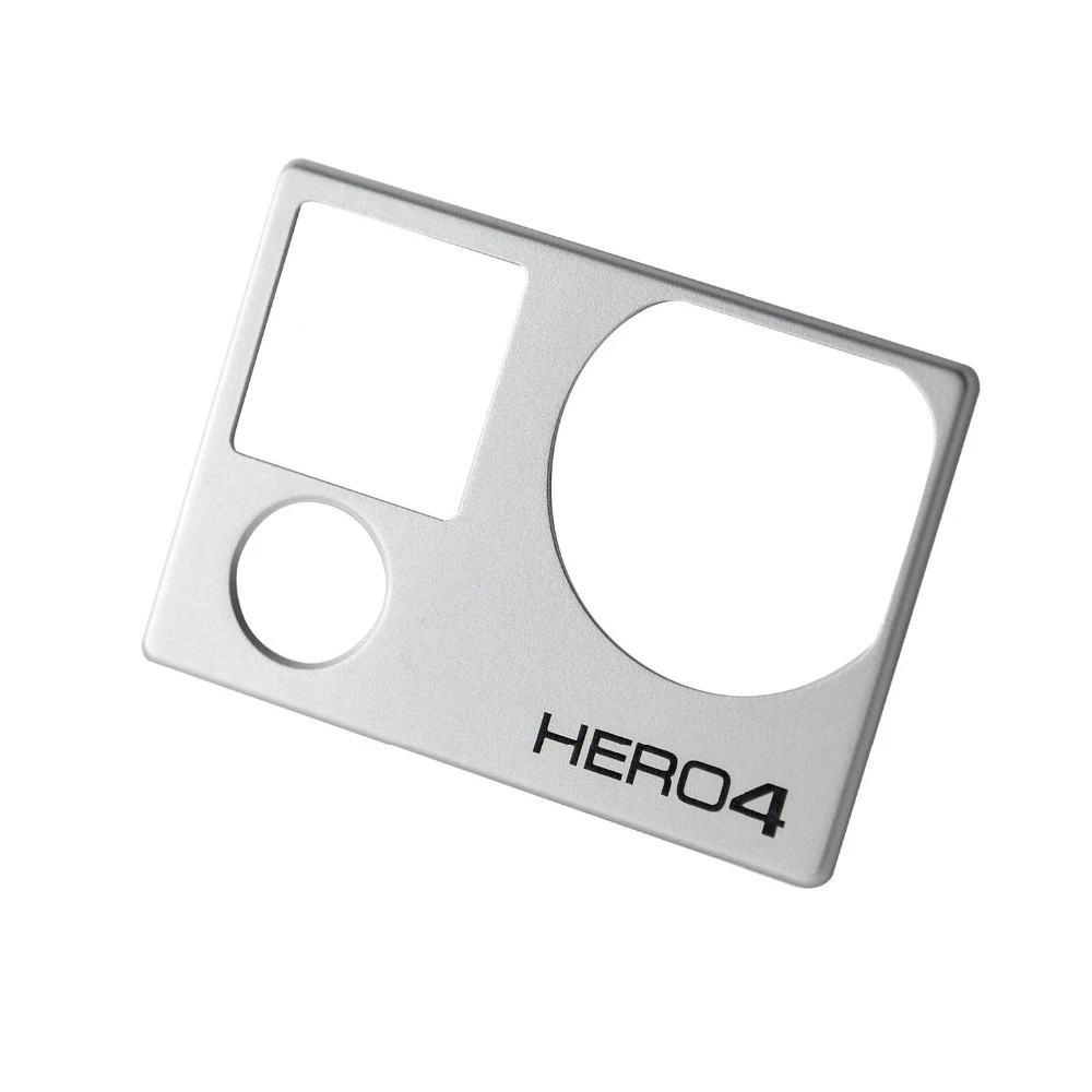 Piezas de repuesto para reparación de de marco frontal para GoPro Hero4 negro y plateado (sin botón de modo)|cover gopro|parts replacement parts - AliExpress