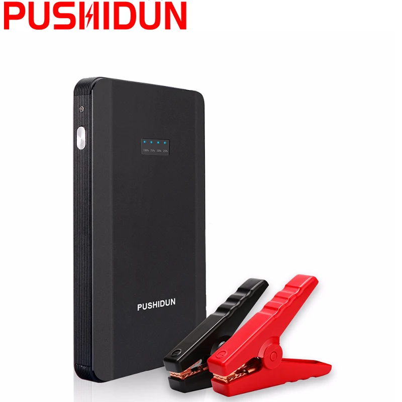 PUSHIDUN Auto Jump Starter Power Bank Multi function Car Jump Starter
