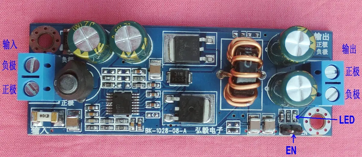 

DC-DC buck 24V 12V to 12V 5V 10A vehicle /LED/ power supply