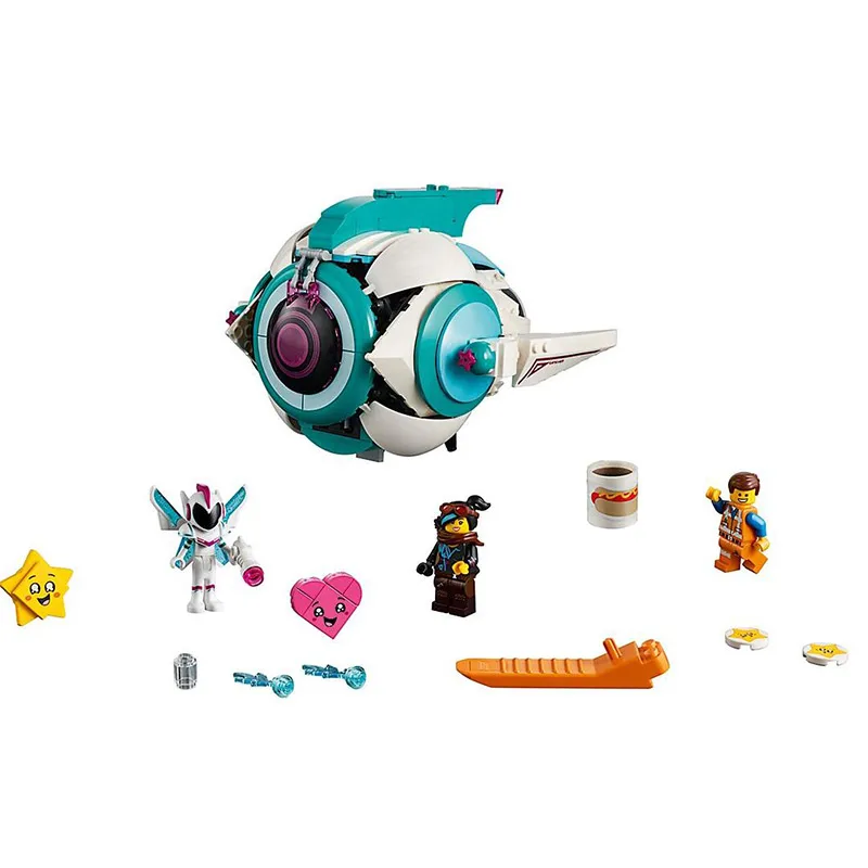 

LEPIN 45009 Movie Sweet Mayhem's Systar Starship Model Building Block 563pcs Bricks Toys Gift Compatible With Legoings