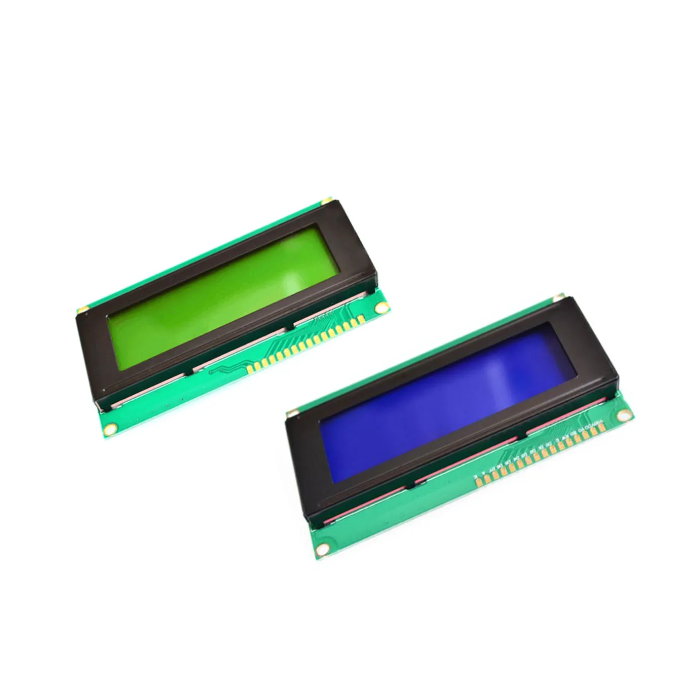 

Blue Green LCD 2004 20x4 Character LCD Display Module HD44780 Controller blue screen backlight for