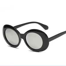 New Fashion Retro Vintage Unisex Sunglasses Rapper Oval Shades Grunge Punk Glasses Rock Band Rock Star Kurt Cobain