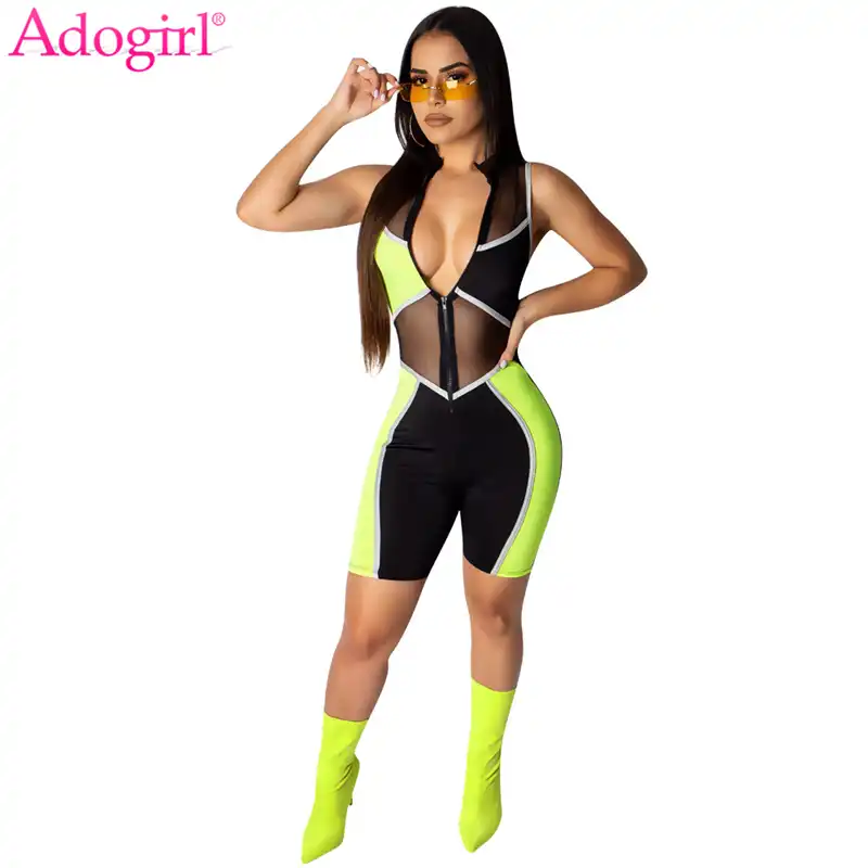 jumpsuit front zipper