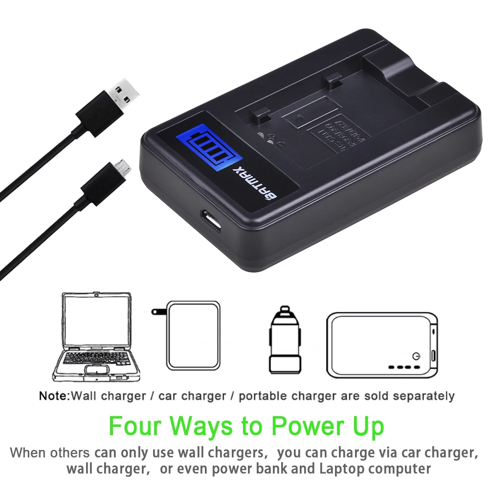 1 шт. BP 820 BP820 запасная батарея + ЖК зарядное устройство USB для Canon фотокамера VIXIA HF G30