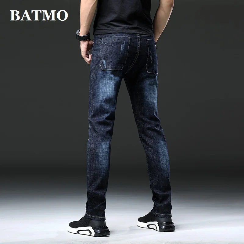 BATMO Новое поступление джинсы мужские модные эластичные мужские джинсы высокого качества удобные тонкие мужские хлопковые джинсы, 1826