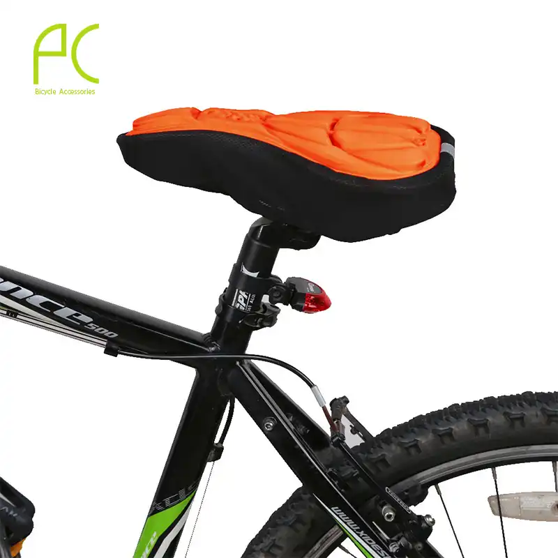 Funda de cojín para asiento de bicicleta 3D accesorios y equipo para bicicleta