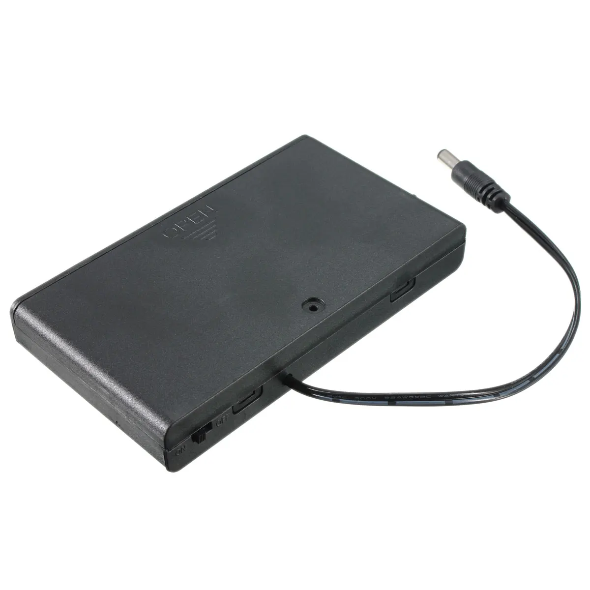

High Quality Safety 8xAA/2A universal Battery Clip Holder 12V Storage Case Enclosed Box with Wire Leads and ON/OFF Switch Tools