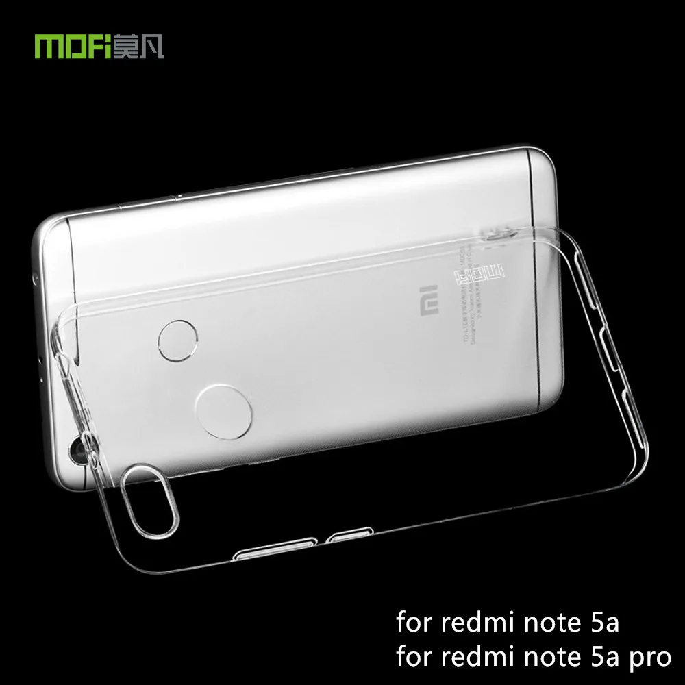 Для Xiaomi Redmi Примечание 5A силиконовый чехол MOFi оригинал для note PRO prime Задняя