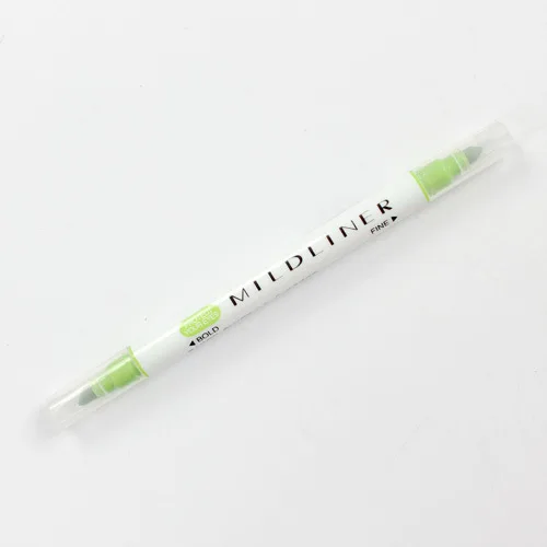 1 шт., японские ручки mildliner, мягкий лайнер, двухглавая флуоресцентная ручка, милый художественный маркер, ручка для рисования, канцелярские принадлежности - Цвет: 10
