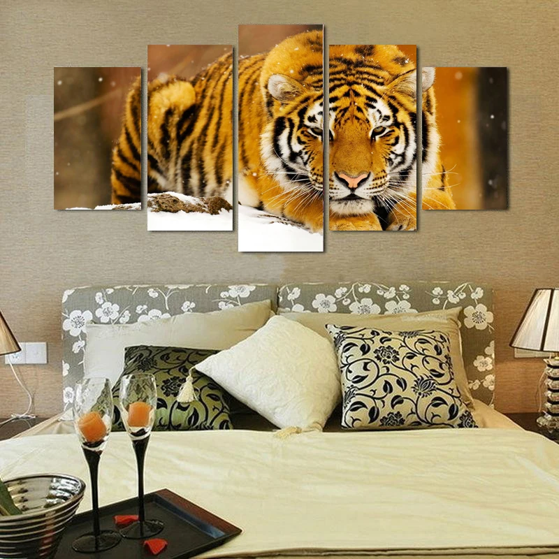 Amazing-siberian-tiger-Painting-on-canvas-room-decoration-print-poster-bengal-tiger-wild-picture-canvas-Free (4)