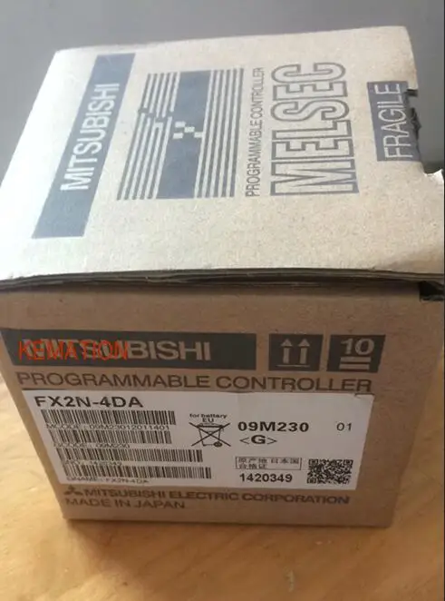 

FX2N-4DA Analog Output Module 4-20MA 24VDC 12BIT 4POINT FX2N4DA PLC Programmable Controller New in Box