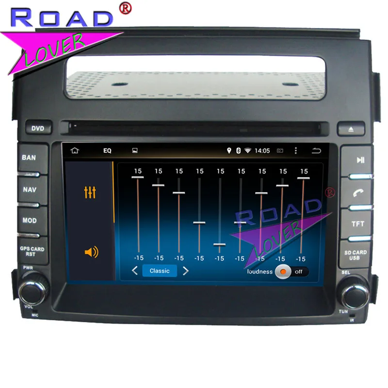 Автомобильный DVD плеер Roadlover Android 9 0 Авторадио для KIA Soul 2012 стерео GPS навигация