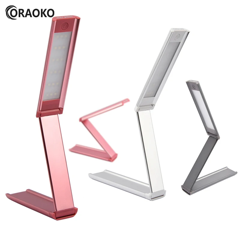  Portable Folding Lamp Creative LED Eye Protection Desk Table Lamp Mini Charging USB Light Indoor & 