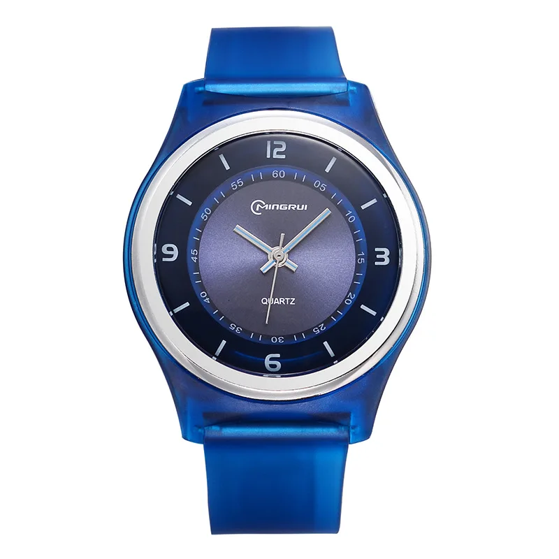

New MINGRUI Children Waterproof Silicone Strap Watch Kids Fashion Cute Watch Students Girl Watch Hour Clock Gift montre enfant