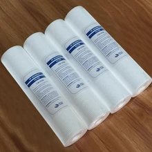 Очиститель воды 10 дюймов 4 шт. 5 микрон осадочный фильтр для воды картридж PP хлопок фильтр для воды система фильтров