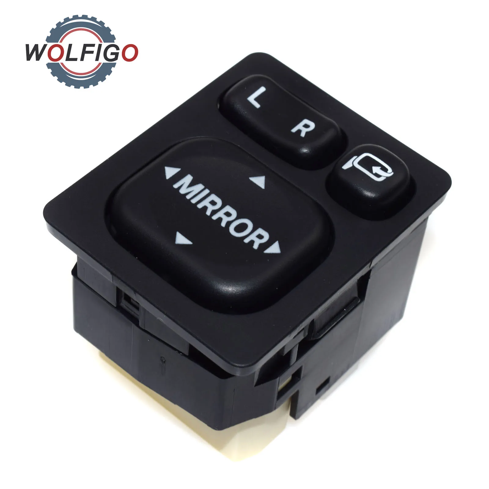 WOLFIGO 9 Pin Outside Rear View Mirror Power Switch Control Button for