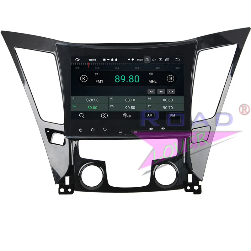 Roadlover Android 9 0 Автомобильный мультимедийный плеер радио для Hyundai Sonata 2011 2012 2013 стерео