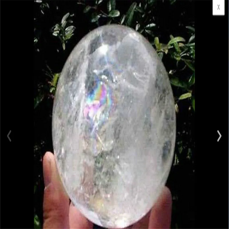 

40MM NATURAL CLEAR QUARTZ CRYSTAL SPHERE BALL HEALING GEMSTONE
