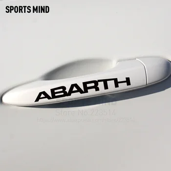 

3 Sets Sports Mind ABARTH Door Handle Car Styling For FIAT 500 Punto Ducato Stilo Bravo Grande Punto Panda Linea Accessories