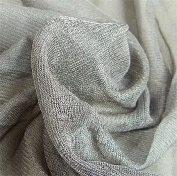 

silver coated nylon mesh