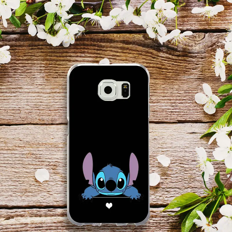 Сотовый Чехол для телефона Лило и Стич Ohana Sweety Stitch для samsung Galaxy Note 3 4 5 8 S3 S4 S5 Mini S6 S7 S8 S9 S10 Lite Edge Plus - Цвет: Pictute 8