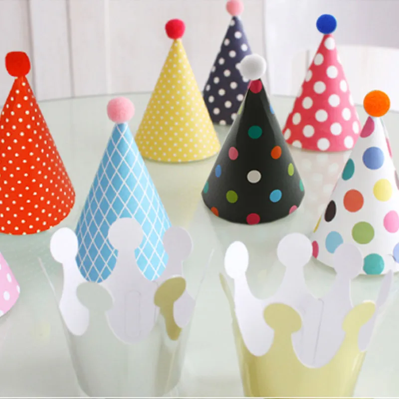 11 pz Bambini Crown Buon Compleanno Crown Partito Cono di Carta Divertente  Gioco Decorazione Cappelli|hat hat|hat gameshat fun - AliExpress