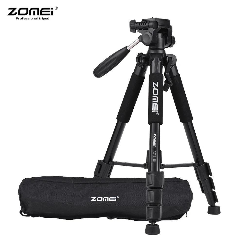 ZOMEI Q111 Tripod 142cm/56" Lightweight Portable Aluminum Alloy Camera
