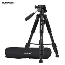 cz stock ZOMEI Q111 Tripod 142cm/56" Lightweight Aluminum Alloy Camera Tripod w/ Quick Release Plate for Canon Nikon Sony