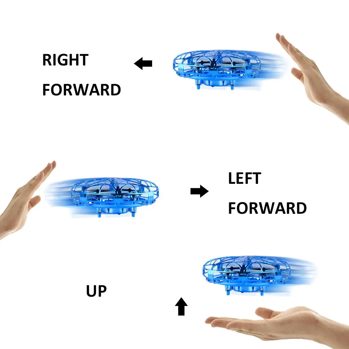 Mini Drone UFO Hand Operated RC Helicopter Quadrocopter Drone Gesture Sensing LED Aircraft Helicopte Flying Toys For Kids Mini Drone UFO Hand Operated RC Helicopter Quadrocopter Drone Gesture Sensing LED Aircraft Helicopte Flying Toys For Kids
