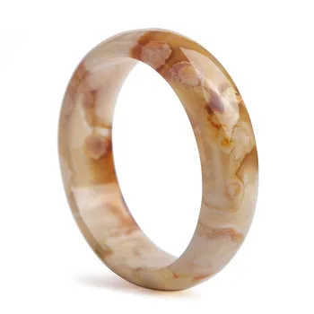 

Drop Shipping Woman Lady Crystal Fashion Bangles Inner Diameter 60mm Genuine Natural Cherry Agate Bangle