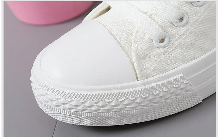 spring Autumn women shoes Small white shoes luminous classic canvas back to the future sneakers for girl breathable  (2)