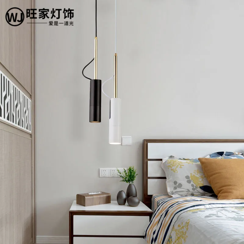 

Nordic, post-modern small chandelier restaurant bar LED single head spotlight bedclothes shop exhibition hall light